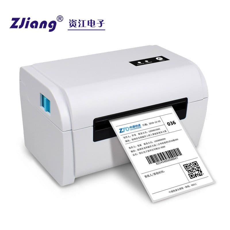 image-ZJ-9200 Thermal Label Printer 203dpi for Clothing Tags & Logistics