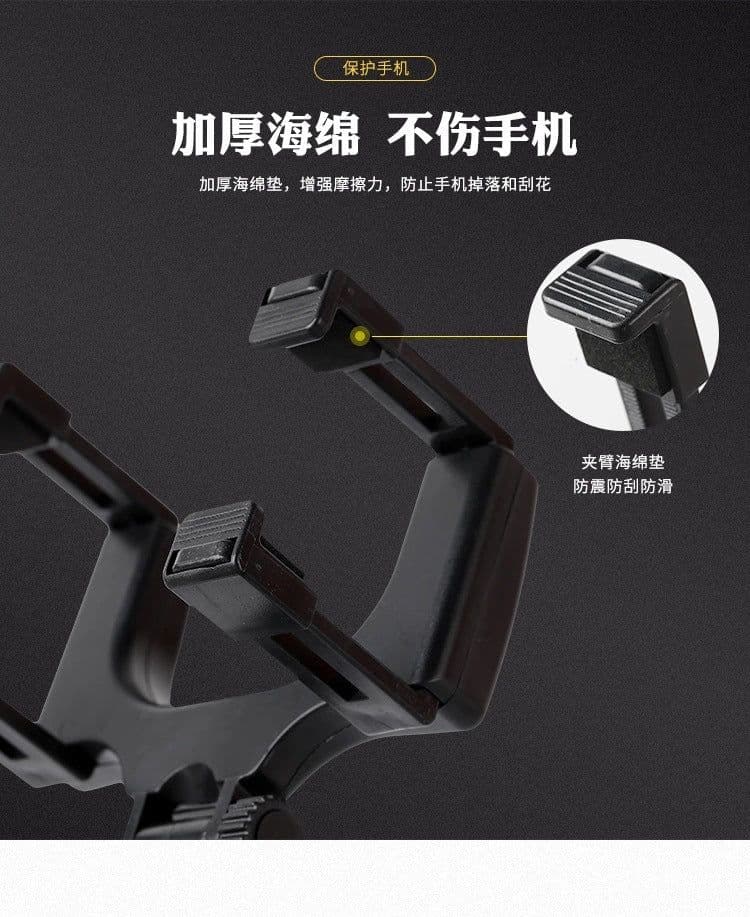 image-Car Rearview Mirror Phone Holder Universal Mount Bracket