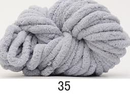 image-JScolour Super Thick Ice Line Chenille Polyester Yarn 2cm Hand-Made