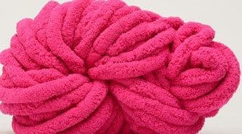 image-JScolour Super Thick Ice Line Chenille Polyester Yarn 2cm Hand-Made