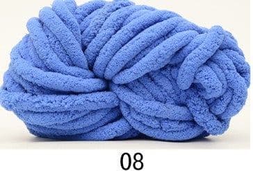 image-JScolour Super Thick Ice Line Chenille Polyester Yarn 2cm Hand-Made