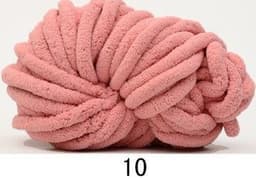 image-JScolour Super Thick Ice Line Chenille Polyester Yarn 2cm Hand-Made