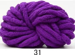image-JScolour Super Thick Ice Line Chenille Polyester Yarn 2cm Hand-Made