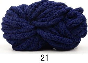 image-JScolour Super Thick Ice Line Chenille Polyester Yarn 2cm Hand-Made