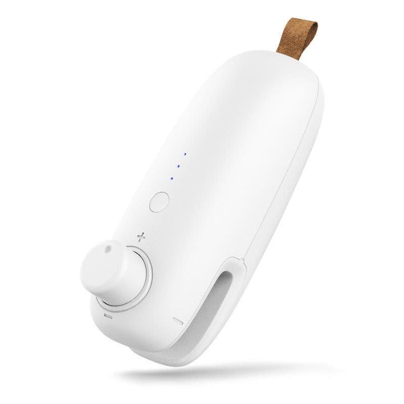 image-Flyby Sealing Machine USB Charging Food Bag Sealer Clip