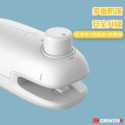 image-Flyby Sealing Machine USB Charging Food Bag Sealer Clip