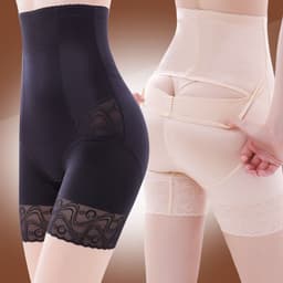 image-Yajalon Women's High Waist Shaping Panties with Cotton Crotch
