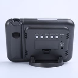 image-YC-8190 LED Digital Alarm Clock with Weather Forecast Projection