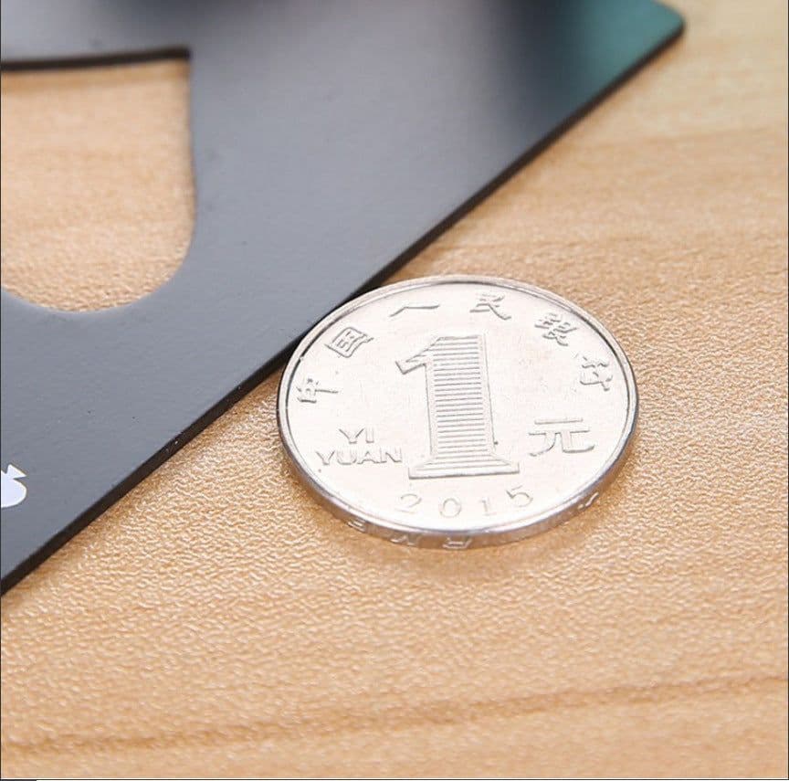 image-Stainless Steel Playing Card Spades A Bottle Opener