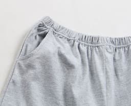 image-Men's Cotton Shorts Home Pants Casual Loose Summer Tracksuit