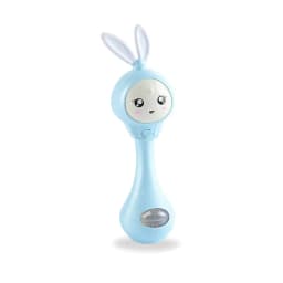image-Little Bear Baby Rattle Teether Music Rhythm Stick Toy 0-2 Years