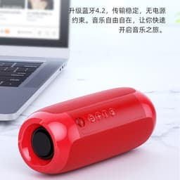 image-Portable Bluetooth Speaker Dual 5W Speakers 1800mAh Battery