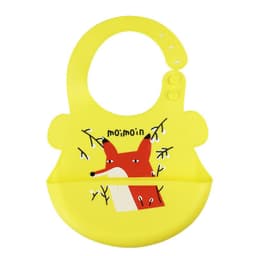 image-Baby Silicone Bib Waterproof 3D Pocket Cartoon Kids 4-6 Years