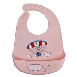 image-Baby Silicone Bib Waterproof 3D Pocket Cartoon Kids 4-6 Years