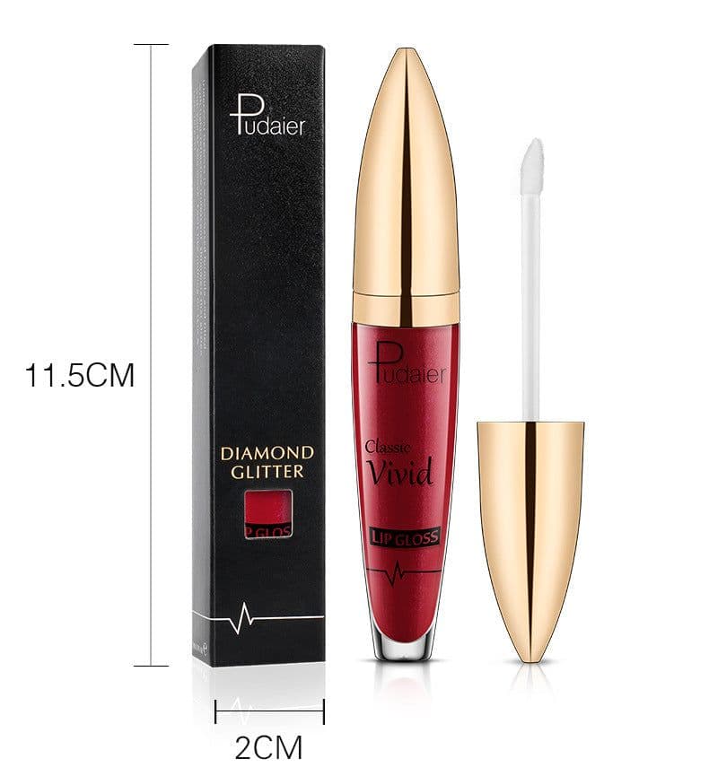 image-Pudaier 18 Color Matte Pearlescent Lipstick Lip Gloss P1230