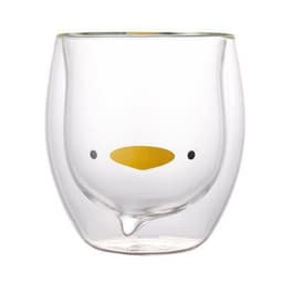image-Double-Layer Borosilicate Glass Water Cup Cartoon Bear Design 250ml