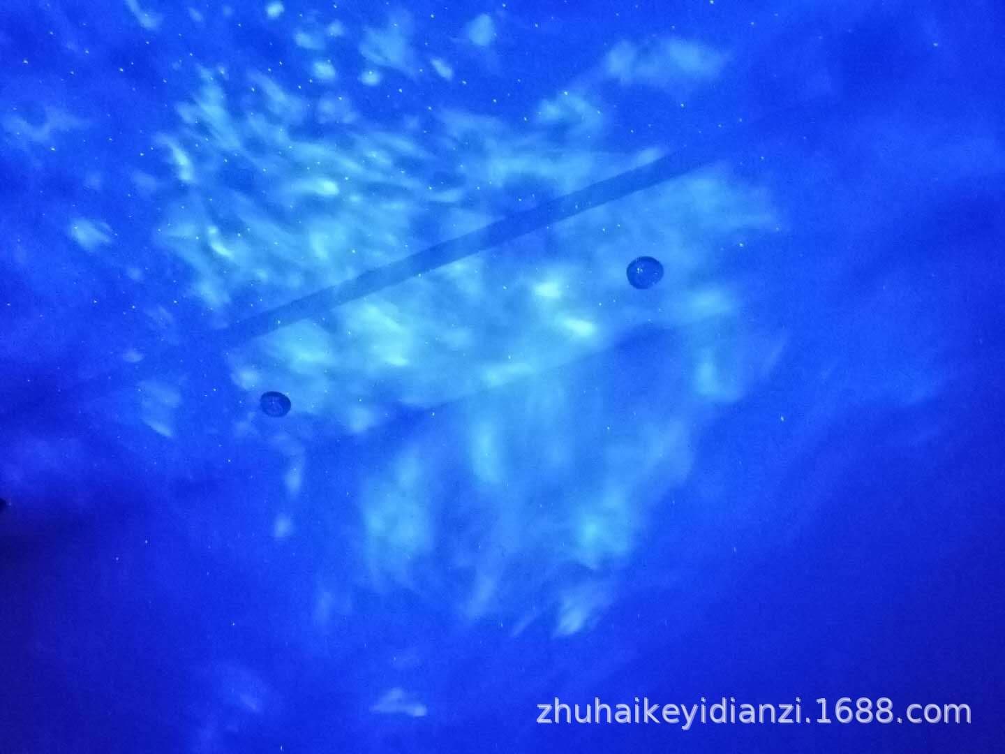 image-LED Star Projector Lamp with Bluetooth and Voice Activation