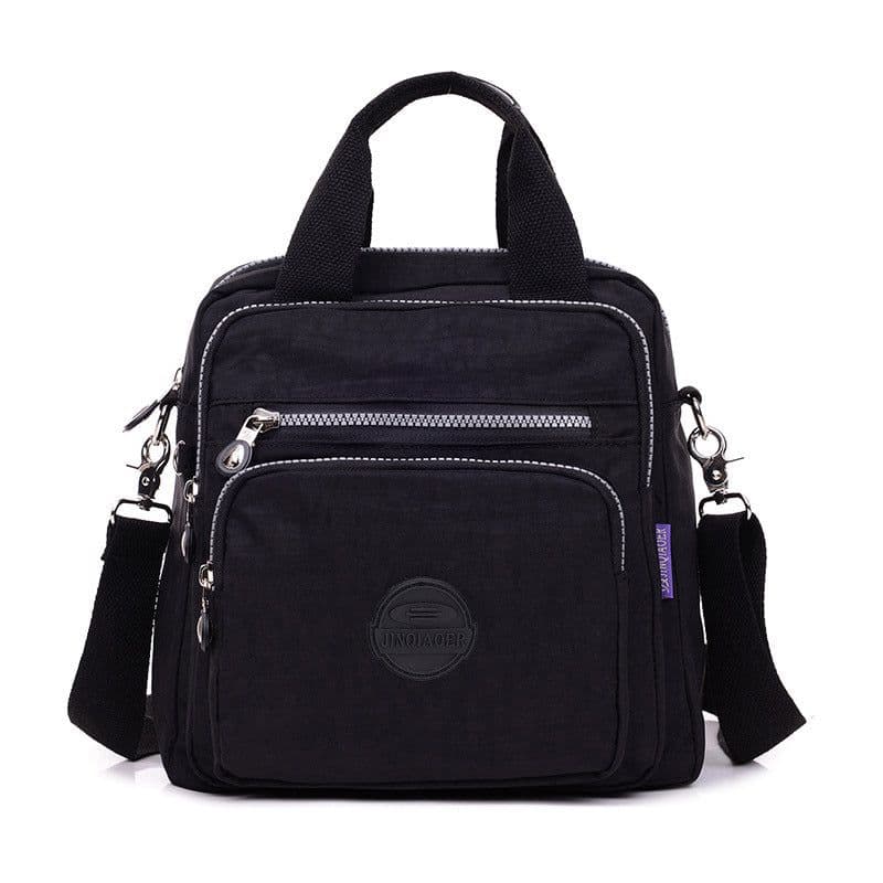 image-BUYAO Women's Nylon Backpack Waterproof Convertible Shoulder Bag