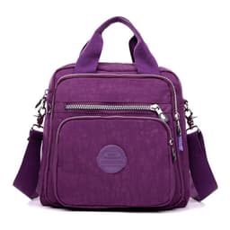 image-BUYAO Women's Nylon Backpack Waterproof Convertible Shoulder Bag