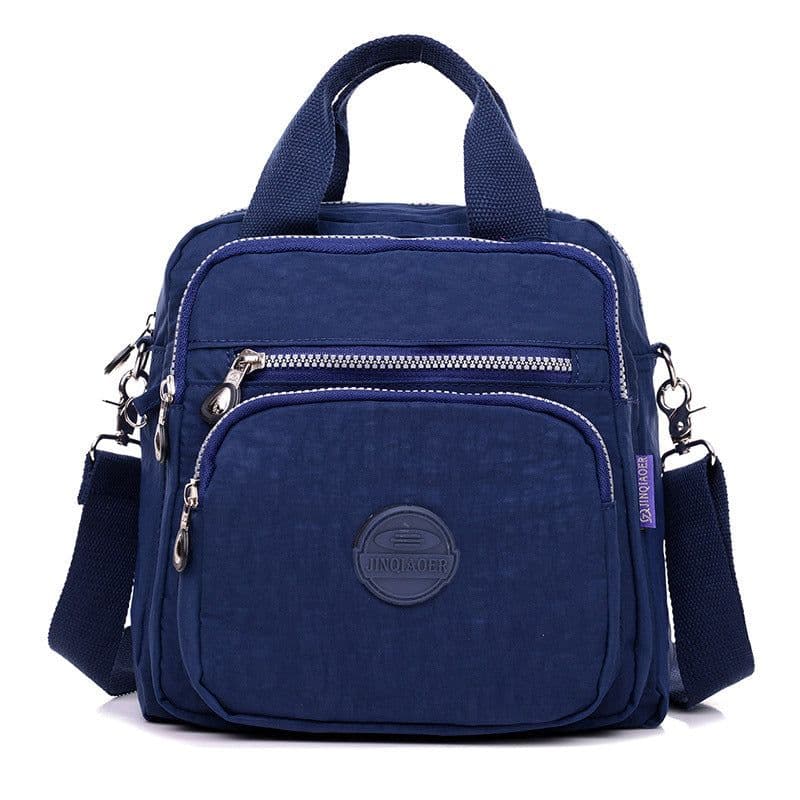 image-BUYAO Women's Nylon Backpack Waterproof Convertible Shoulder Bag
