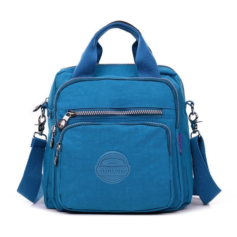 image-BUYAO Women's Nylon Backpack Waterproof Convertible Shoulder Bag
