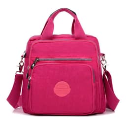 image-BUYAO Women's Nylon Backpack Waterproof Convertible Shoulder Bag