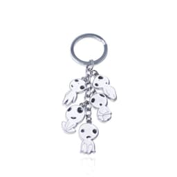 image-Anime Princess Mononoke Tree Elf Keychain Metal Pendant Gift