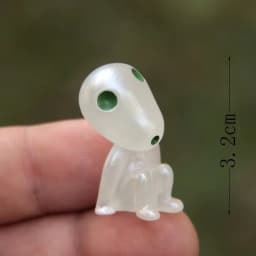 image-Hayao Miyazaki Luminous Tree Wizard Resin Figurine with Glass Cover