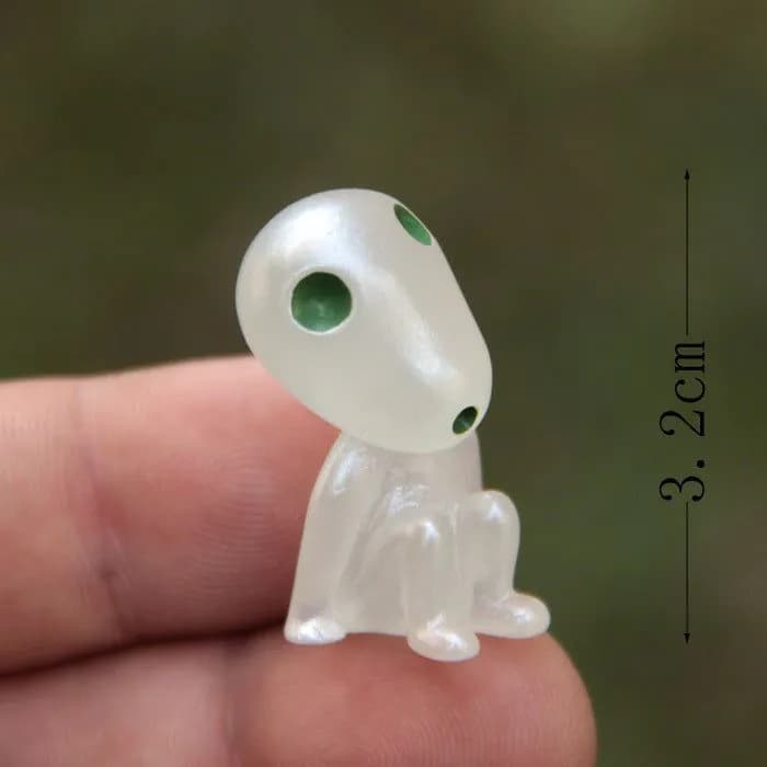 image-Hayao Miyazaki Luminous Tree Wizard Resin Figurine with Glass Cover