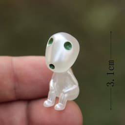 image-Hayao Miyazaki Luminous Tree Wizard Resin Figurine with Glass Cover