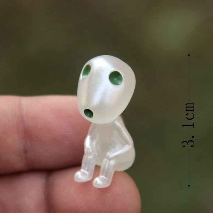 image-Hayao Miyazaki Luminous Tree Wizard Resin Figurine with Glass Cover