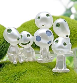 image-Hayao Miyazaki Luminous Tree Wizard Resin Figurine with Glass Cover