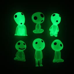 image-Hayao Miyazaki Luminous Tree Wizard Resin Figurine with Glass Cover