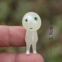 image-Hayao Miyazaki Luminous Tree Wizard Resin Figurine with Glass Cover