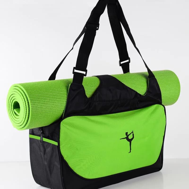 image-Customizable Logo Yoga Mat Backpack Large Capacity Sports Gym Bag