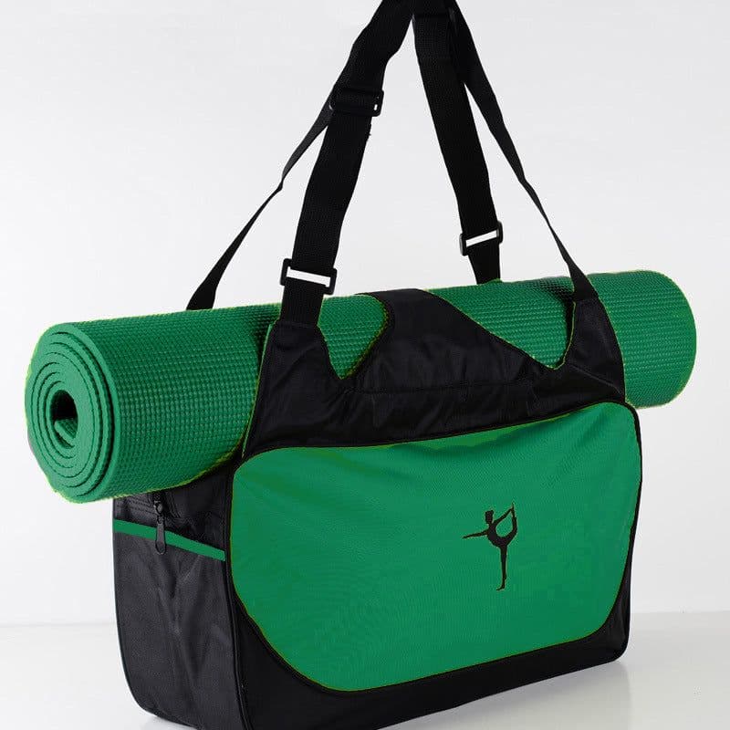 image-Customizable Logo Yoga Mat Backpack Large Capacity Sports Gym Bag