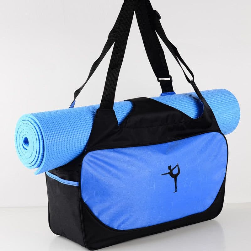image-Customizable Logo Yoga Mat Backpack Large Capacity Sports Gym Bag