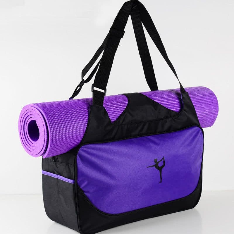 image-Customizable Logo Yoga Mat Backpack Large Capacity Sports Gym Bag