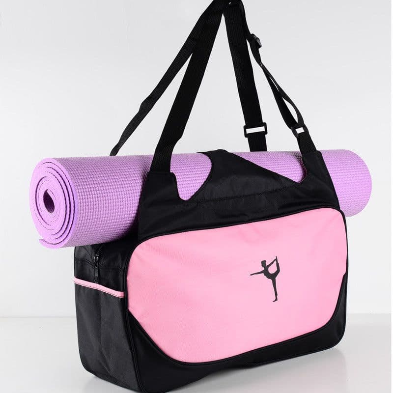 image-Customizable Logo Yoga Mat Backpack Large Capacity Sports Gym Bag