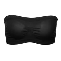 image-Seamless Strapless Bandeau Bralette for Women