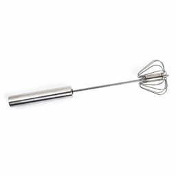 image-Jie Qing Manual Whisk 12 inch Stainless Steel Hand Press Mixer