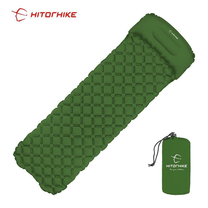 image-HITORHIKE TPU Inflatable Sleeping Pad 190x59x5cm Outdoor Camping Mat