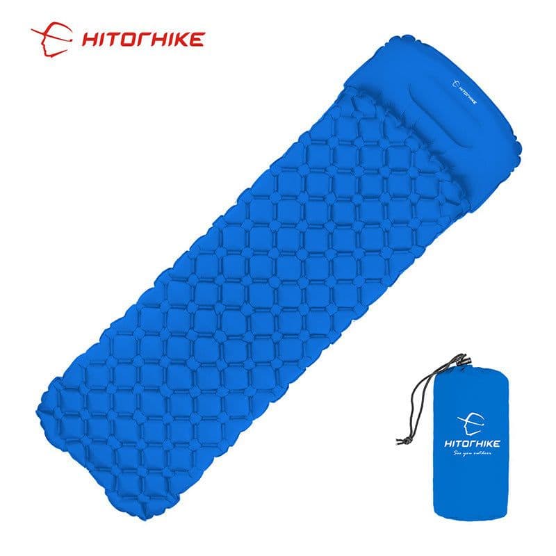 image-HITORHIKE TPU Inflatable Sleeping Pad 190x59x5cm Outdoor Camping Mat