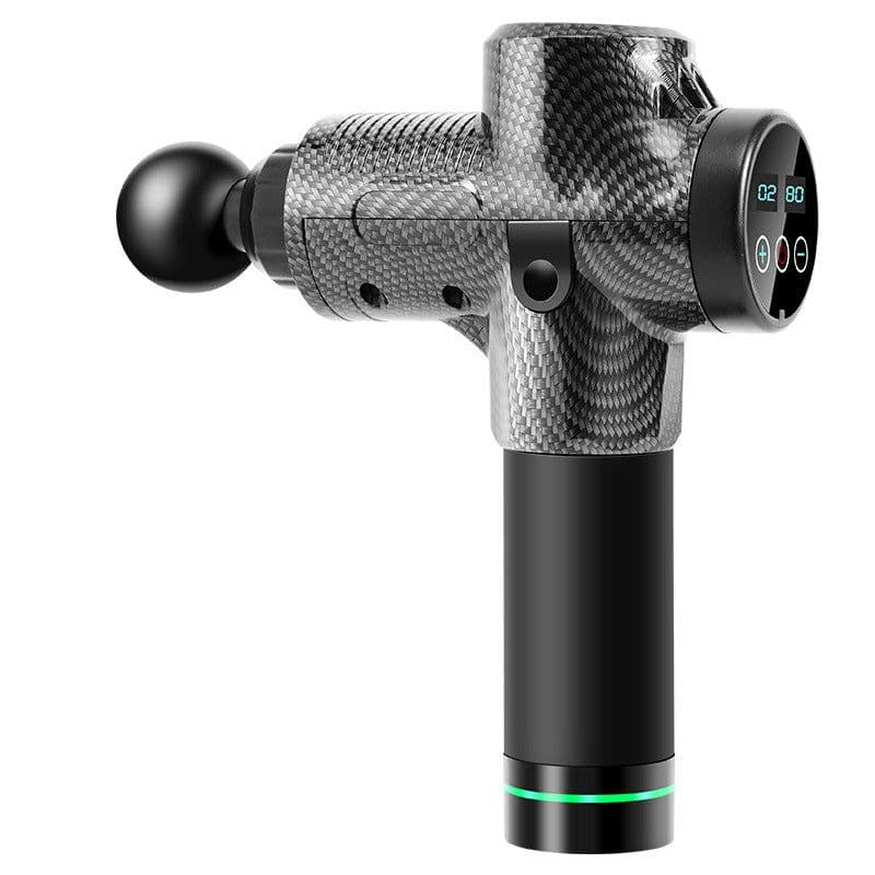 image-YUANJIAN Massage Gun 30 Speed 6 Heads Rechargeable Fascia Gun