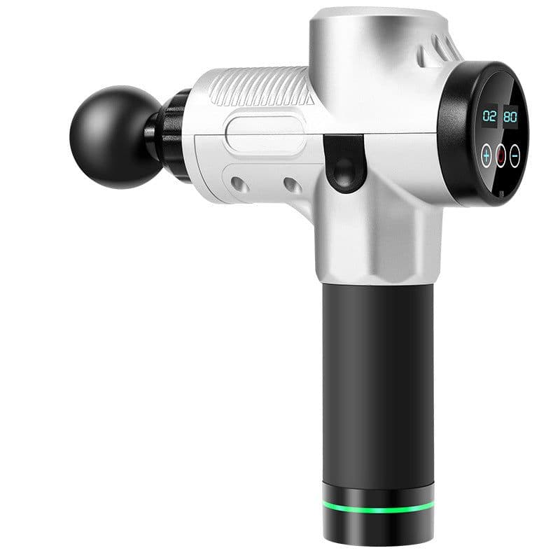 image-YUANJIAN Massage Gun 30 Speed 6 Heads Rechargeable Fascia Gun