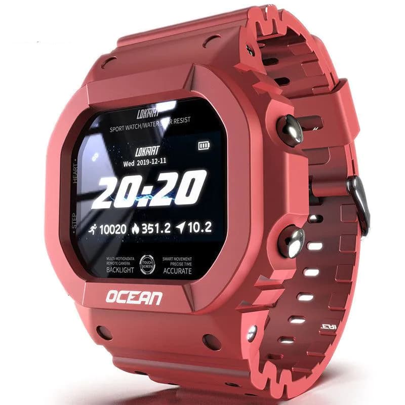 image-Ocean Smart Fitness Watch 1.3" Heart Rate Monitor Bluetooth