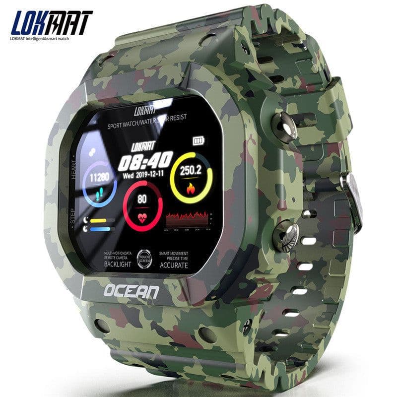image-Ocean Smart Fitness Watch 1.3" Heart Rate Monitor Bluetooth