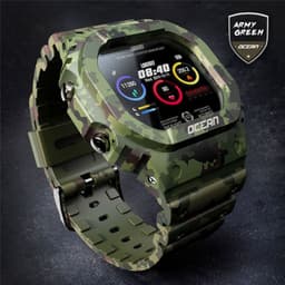 image-Ocean Smart Fitness Watch 1.3" Heart Rate Monitor Bluetooth