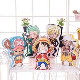 image-One Piece Luffy Plush Pillow 50cm Cartoon Character Cushion Toy