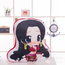 image-One Piece Luffy Plush Pillow 50cm Cartoon Character Cushion Toy